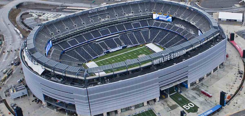 The host of the final match—MetLife Stadium in East Rutherford, New Jersey