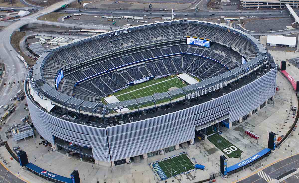 The host of the final match—MetLife Stadium in East Rutherford, New Jersey