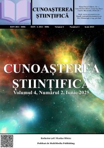 Cunoașterea Științifică, Volumul 4, Numărul 2, Iunie 2025