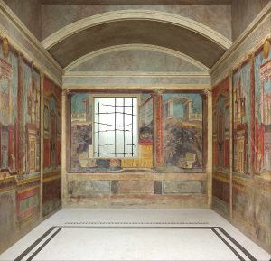 Cubiculum (dormitor) din Vila lui P. Fannius Synistor de la Boscoreale