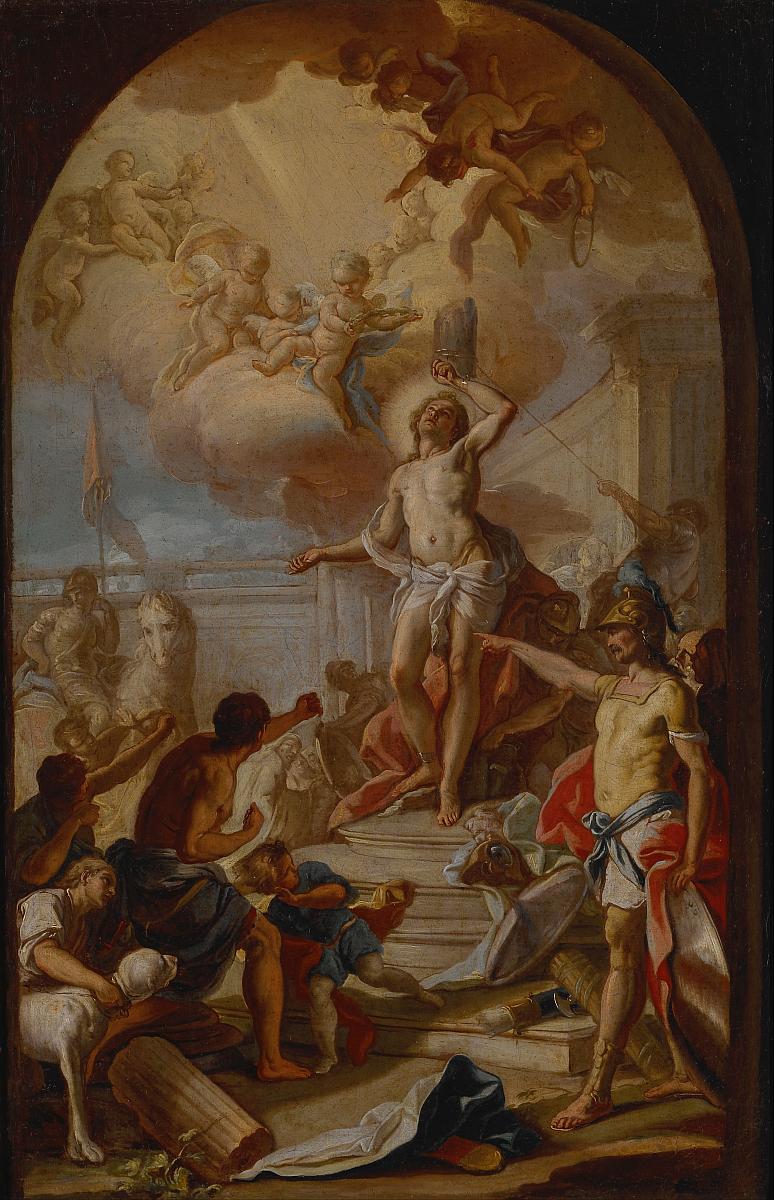 Martiriul Sfântului Sebastian. Artist: Giacinto Diana