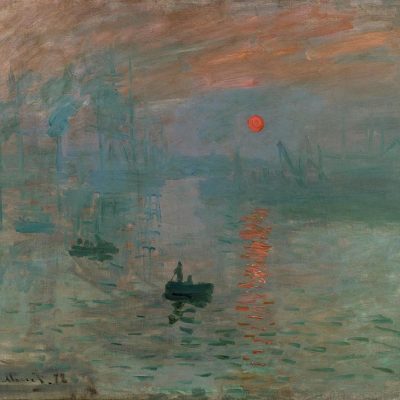 Impresie răsărit de soare. Artist: Claude Monet