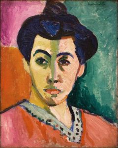 Portretul Doamnei Matisse (Linia verde). Artist: Henri Matisse