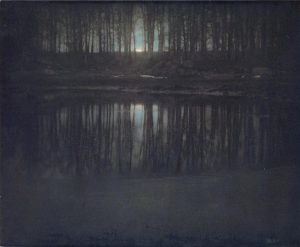 Lumina lunii: Iazul. Artist: Edward Steichen
