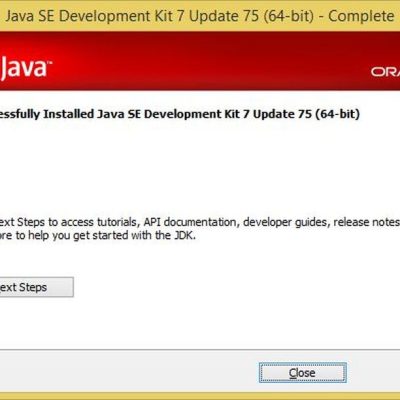 Instalarea JDK