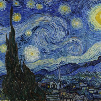 Noaptea înstelată. Artist: Vincent van Gogh