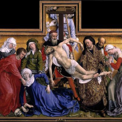 Coborârea de pe Cruce (Depunerea). Artist: Rogier van der Weyden