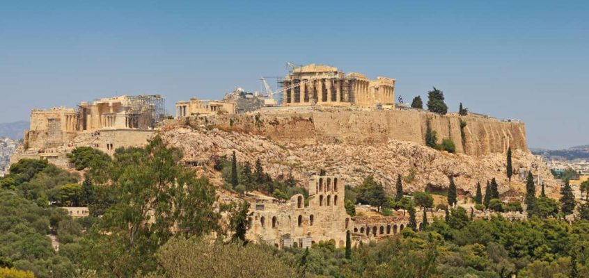 Acropola din Atena, Grecia