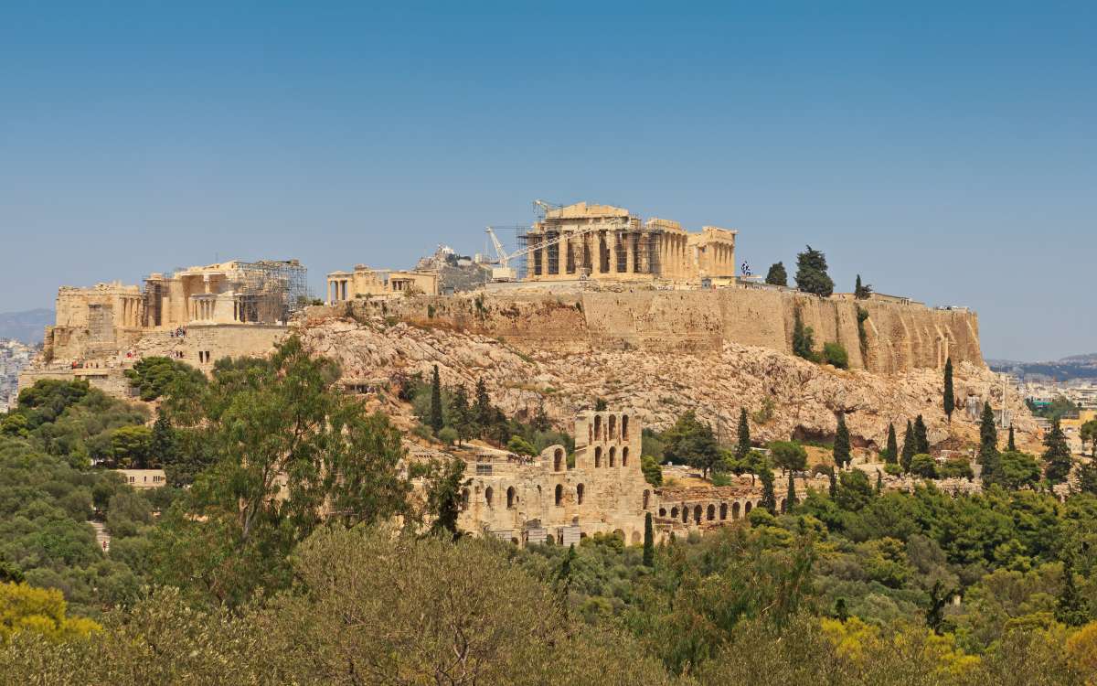 Acropola din Atena, Grecia