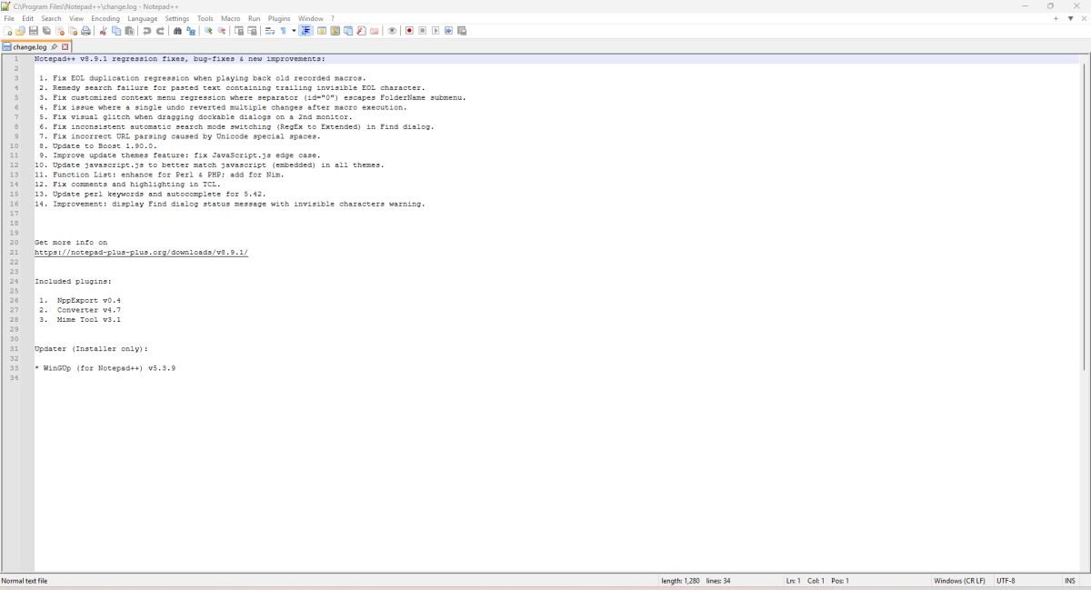 Notepad++