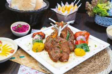 Lamb chops platter