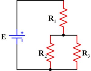 rezistența totală într-un circuit serie/paralel