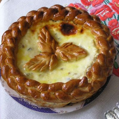 Pască creștinească cu brânză
