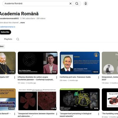 YouTube - Academia Română