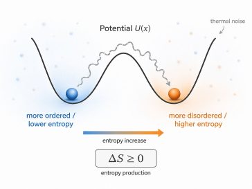 Entropy in stochastic thermodynamics