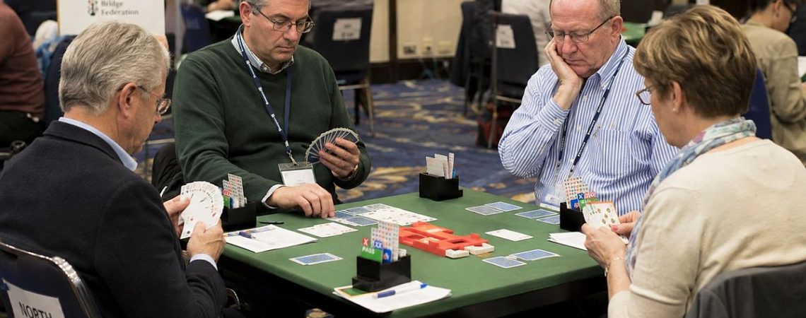 Bridge Game: The Four Players and the Points of the Compass