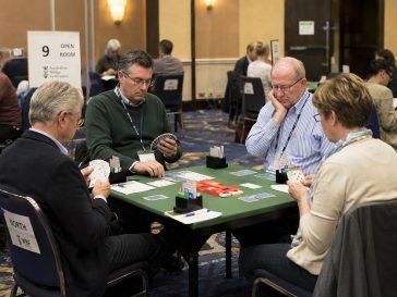 bridge players - tournament
