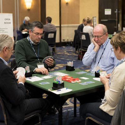bridge players - tournament