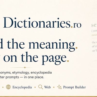 Dictionaries.ro
