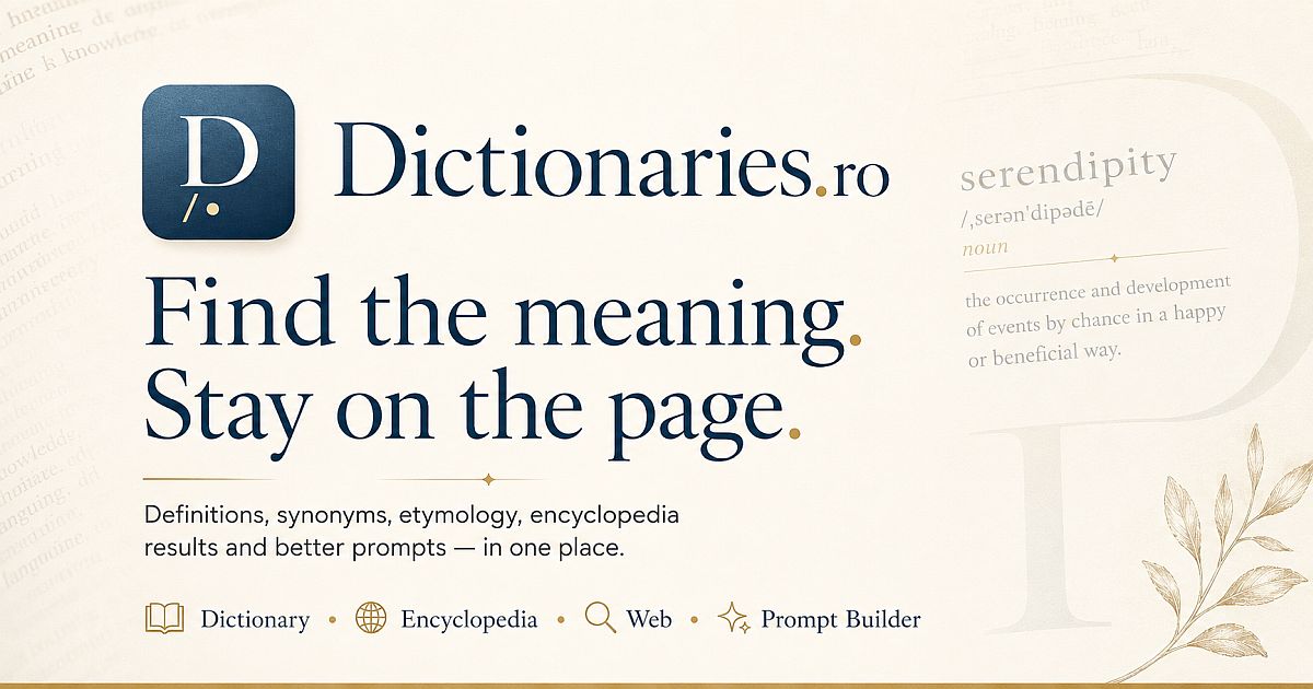 Dictionaries.ro