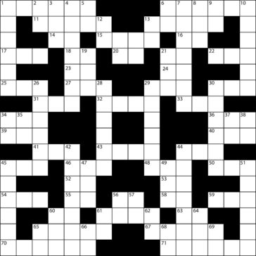 Crosswords