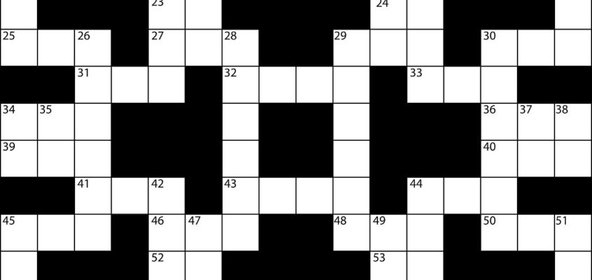 Crosswords