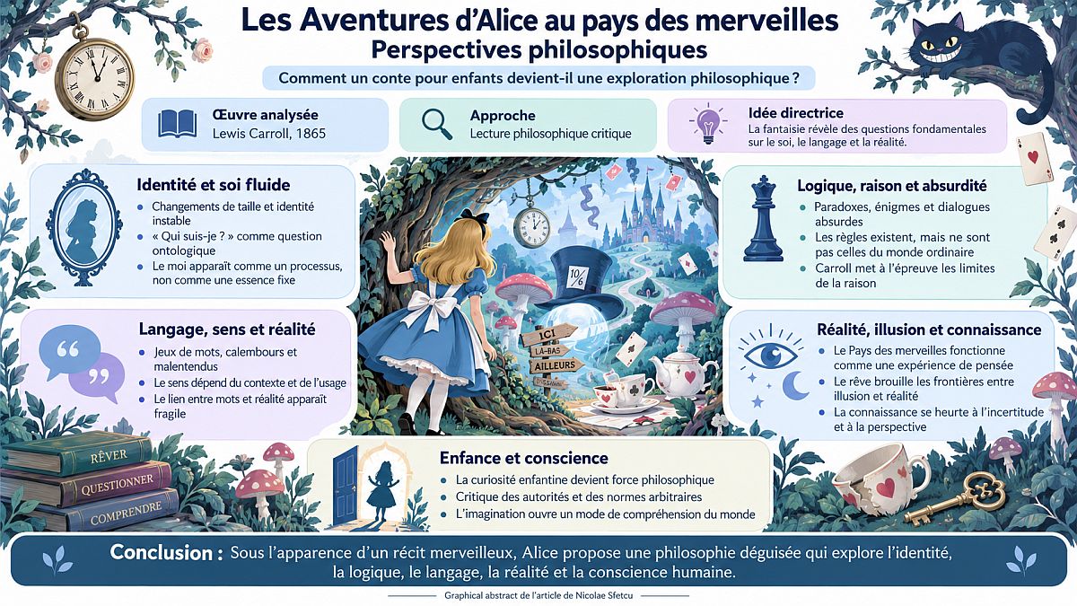 Les Aventures d'Alice au pays des
merveilles
Perspectives philosophiques